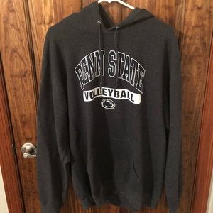 Penn State Volleyball Gray Hoodie Sweatshirt